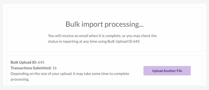 Dashboard-Import-Processing