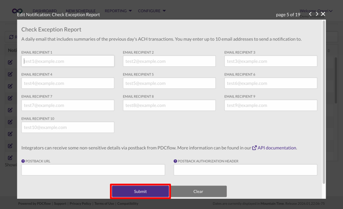 Notifications-Submit