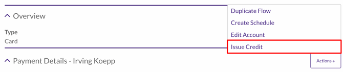 Payment-Details-Issue-Credit