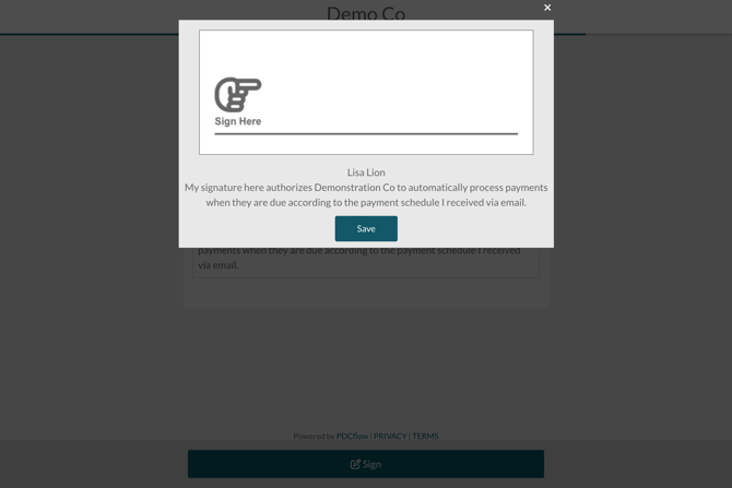 Simple-Signature-Flow-Page-Option-Example